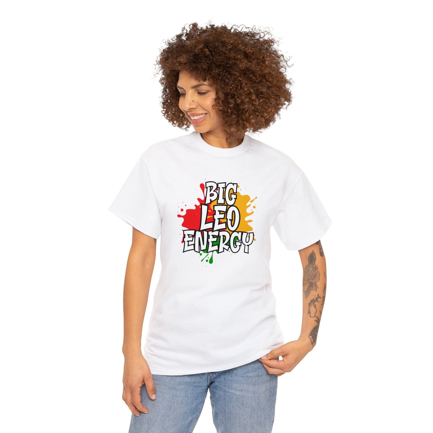 Leo Unisex Heavy Cotton Tee