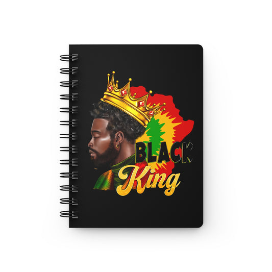 Black King Spiral Bound Journal