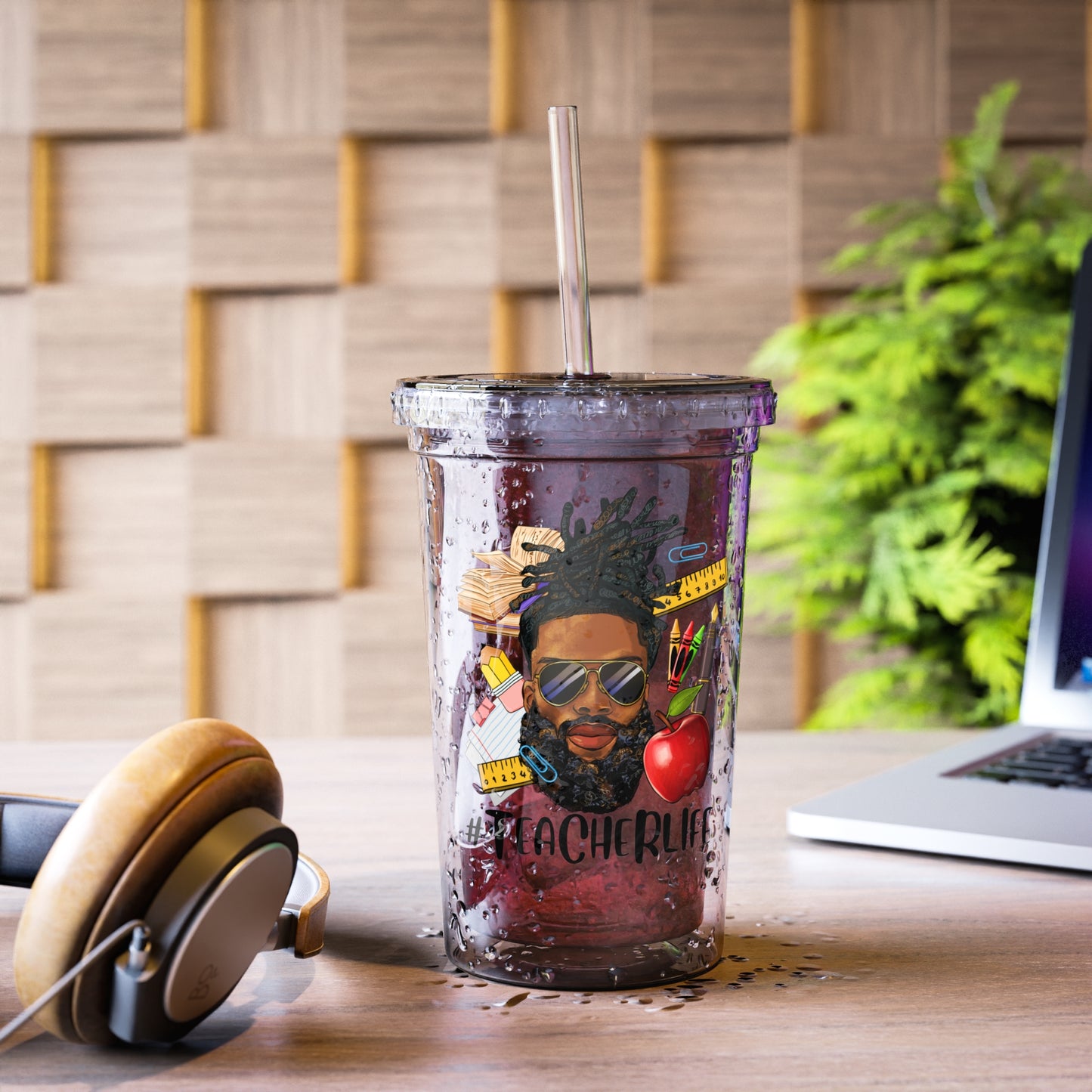 Male Teacher Suave Acrylic Cup