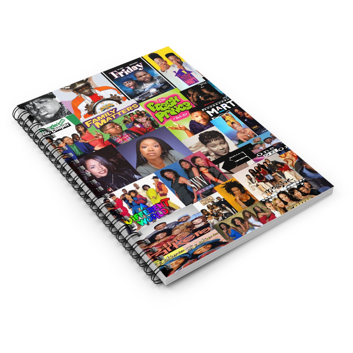 Back in the Day Spiral Notebook - Ruled Line