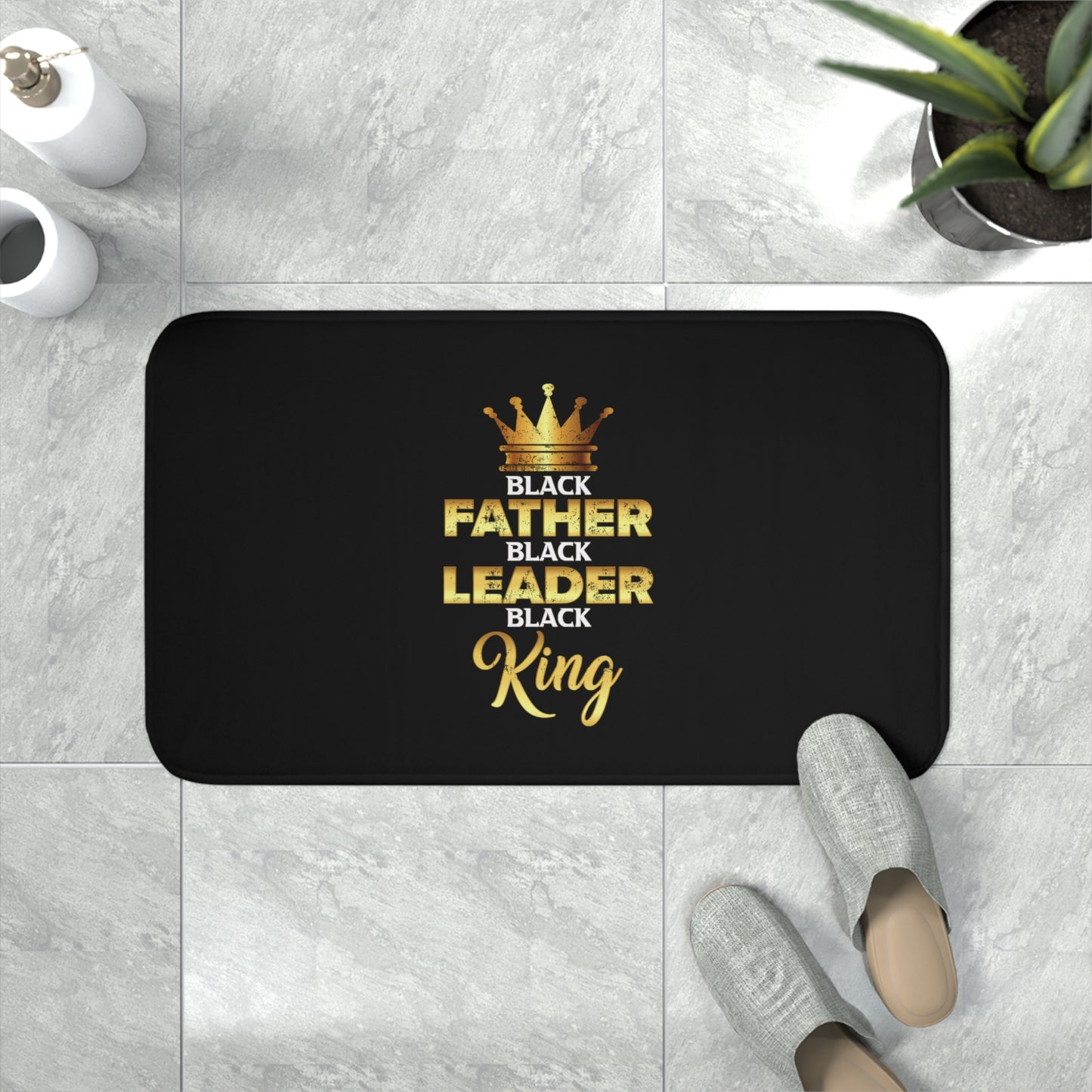 Father Leader King Memory Foam Bath Mat