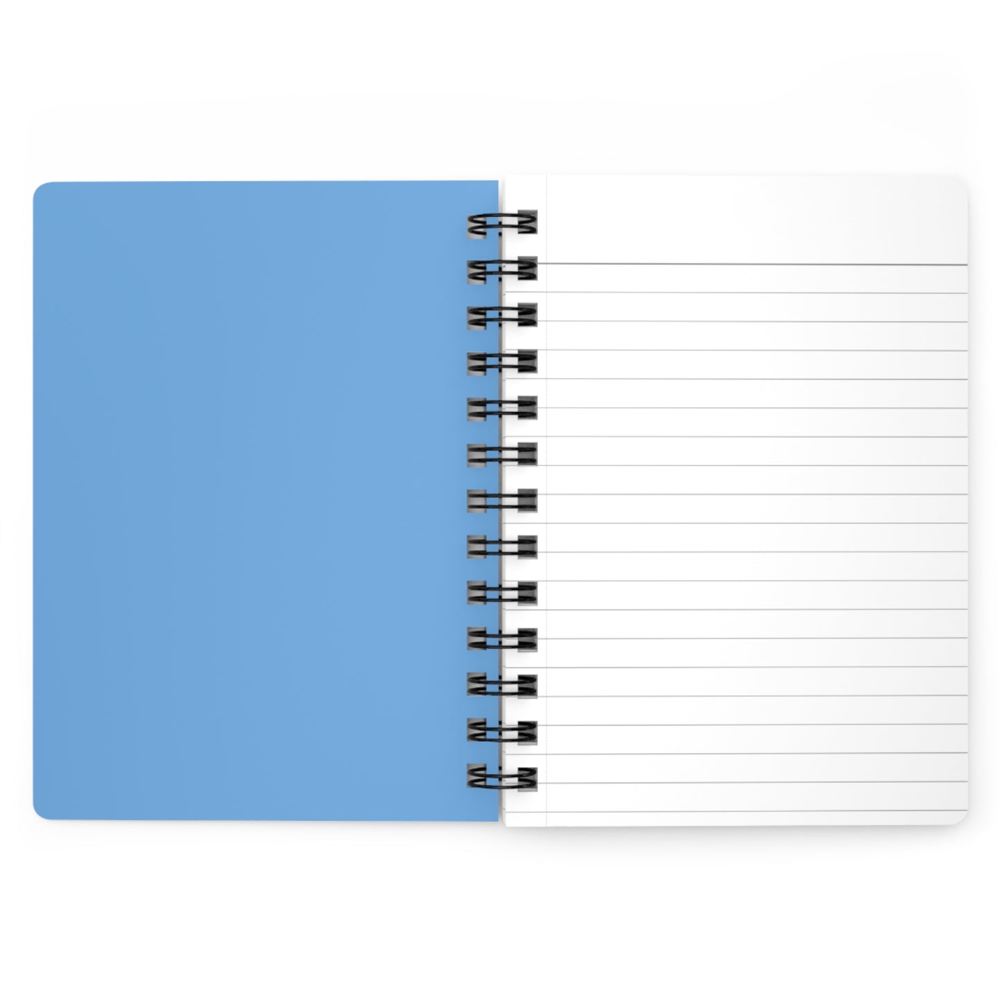 Teacher Life  - Male Spiral Bound Journal - Light Blue
