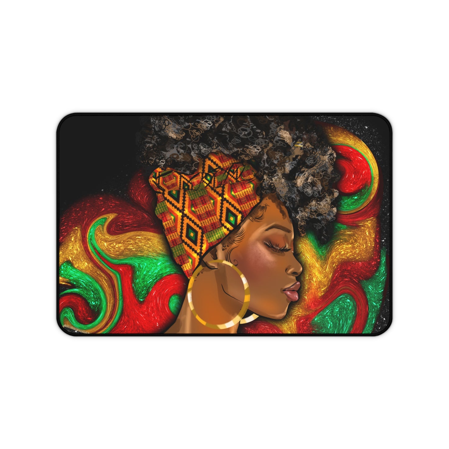 Black Queen Desk Mat