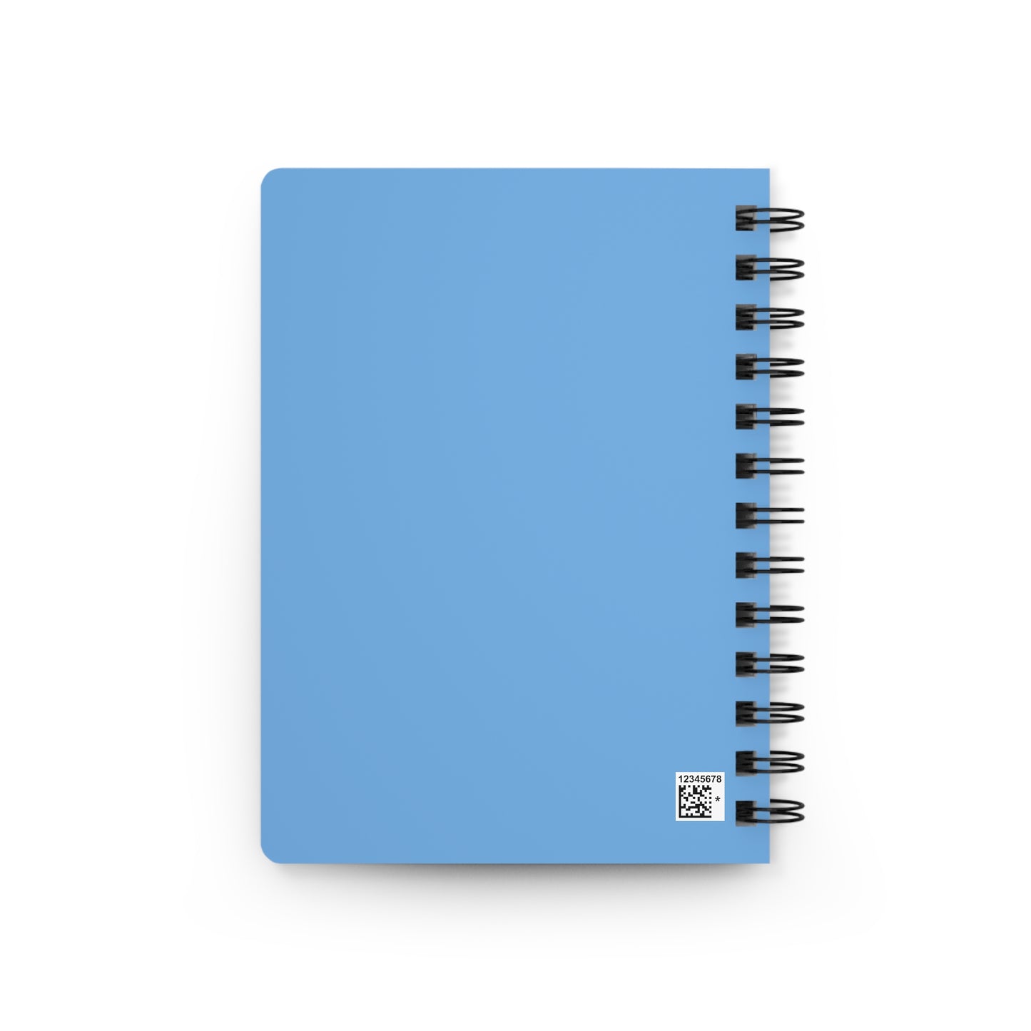 Teacher Life  - Male Spiral Bound Journal - Light Blue