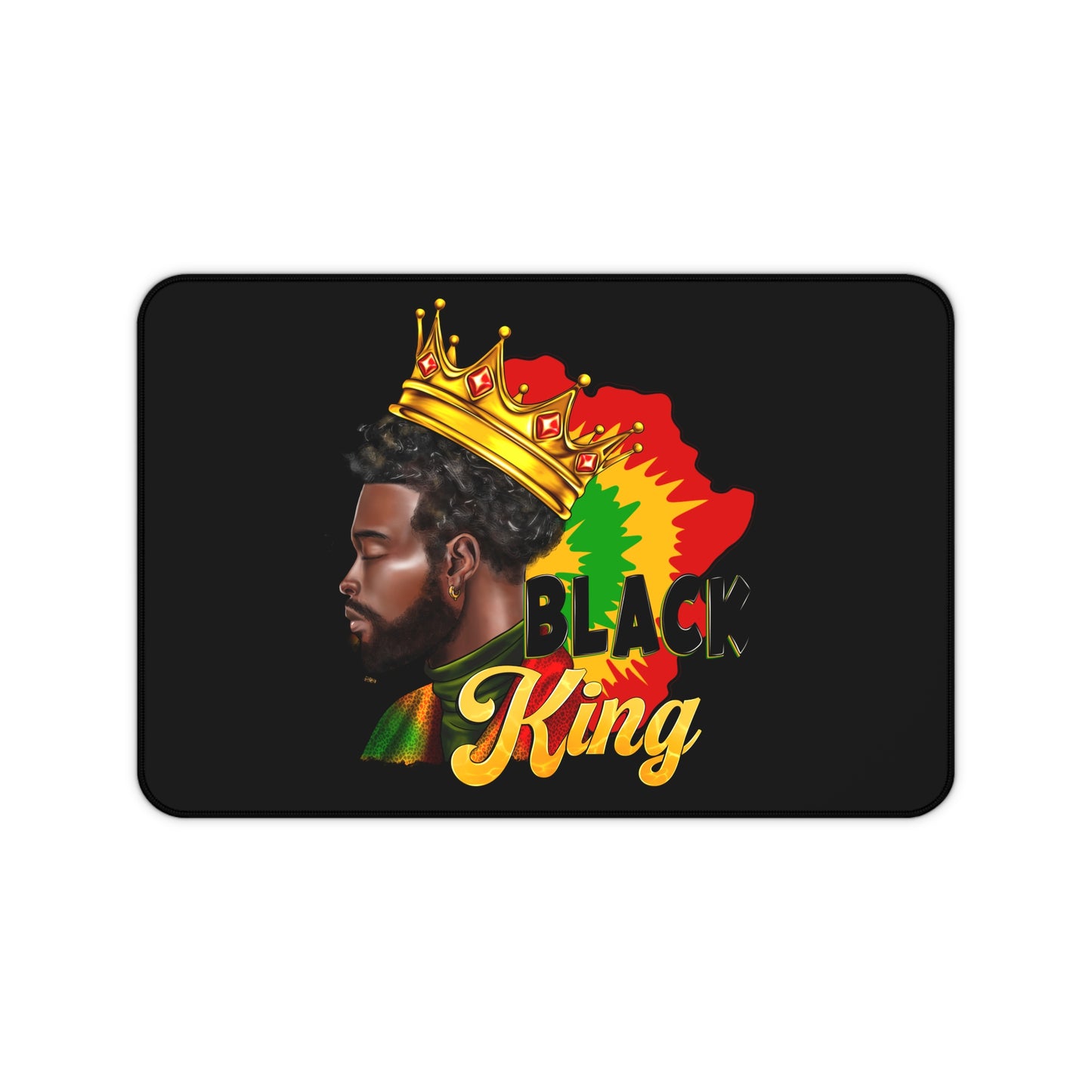 The Black King Desk Mat
