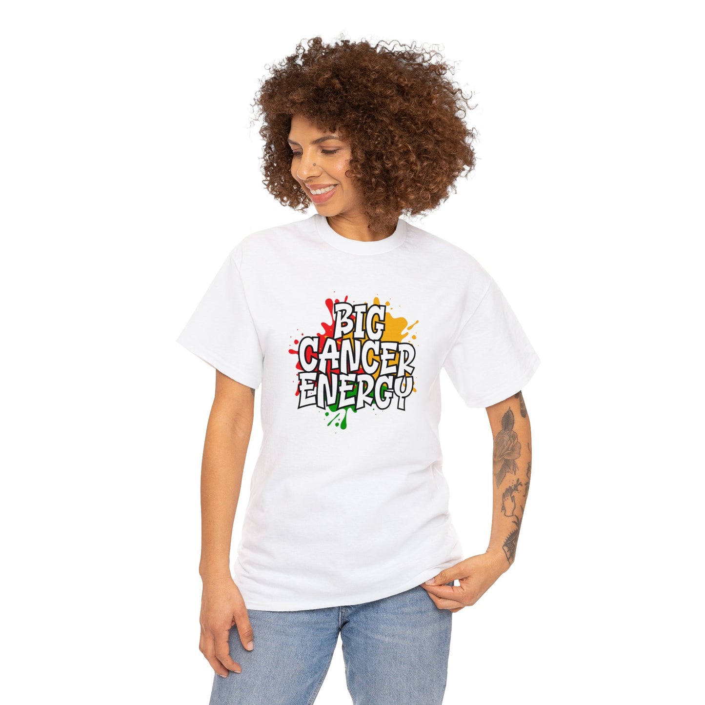 Cancer Unisex Heavy Cotton Tee