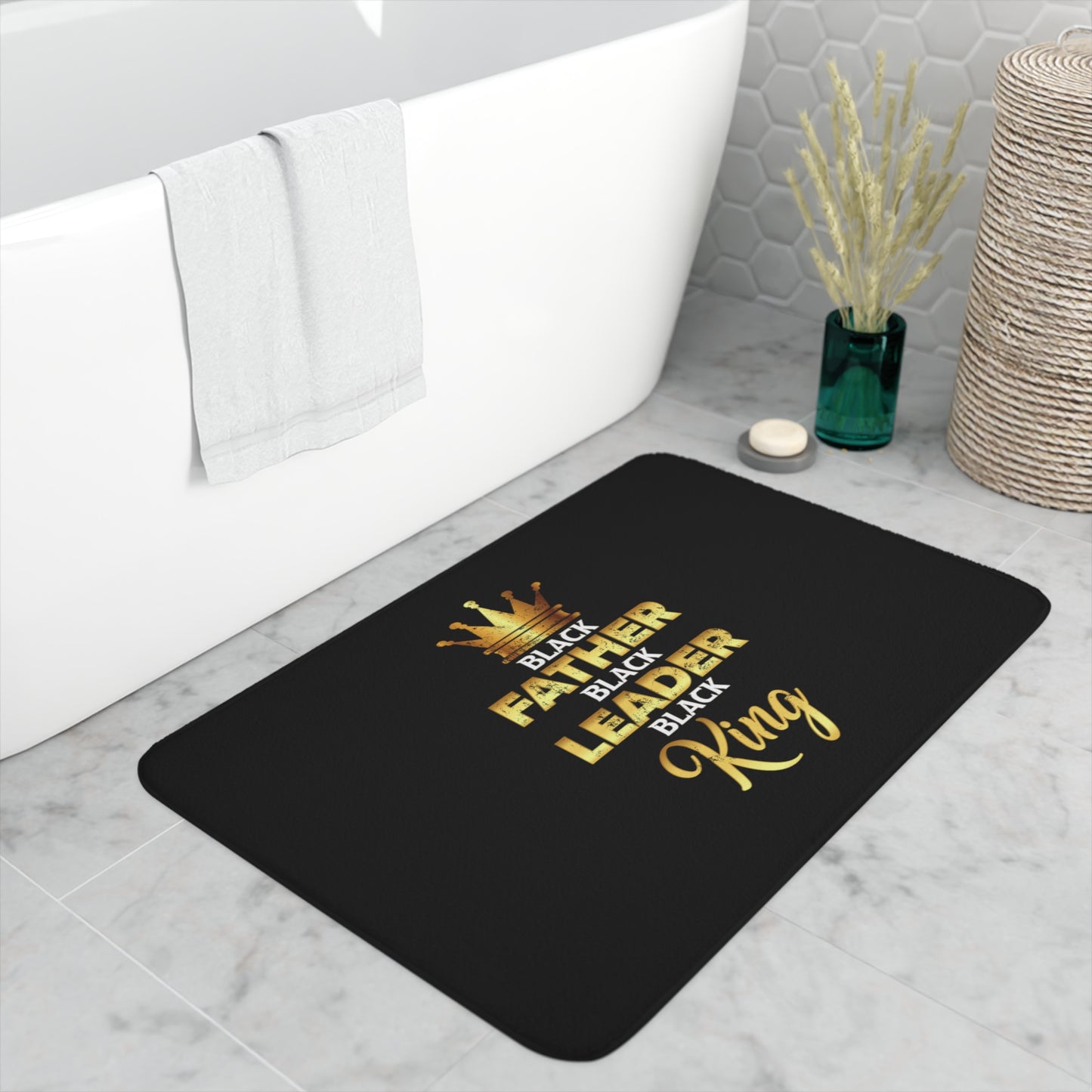 Father Leader King Memory Foam Bath Mat