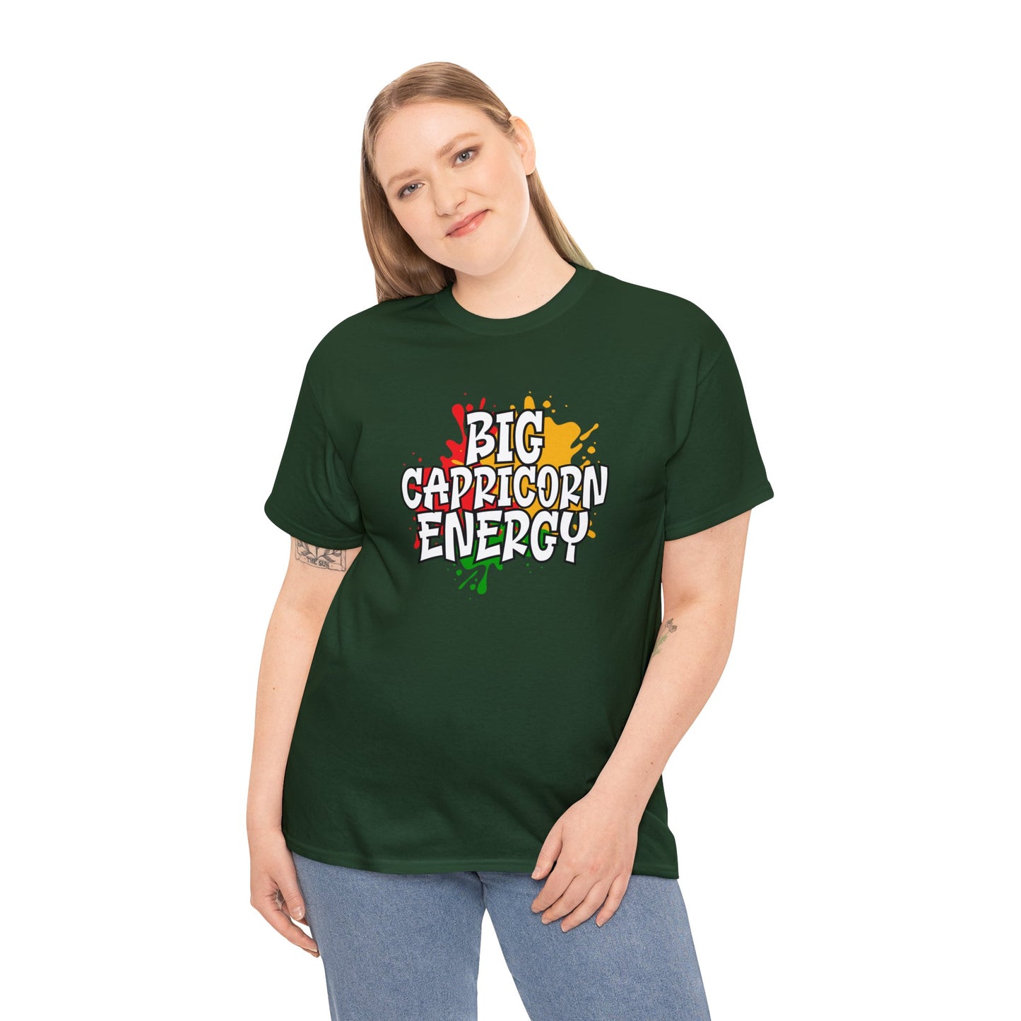 Capricorn Unisex Heavy Cotton Tee