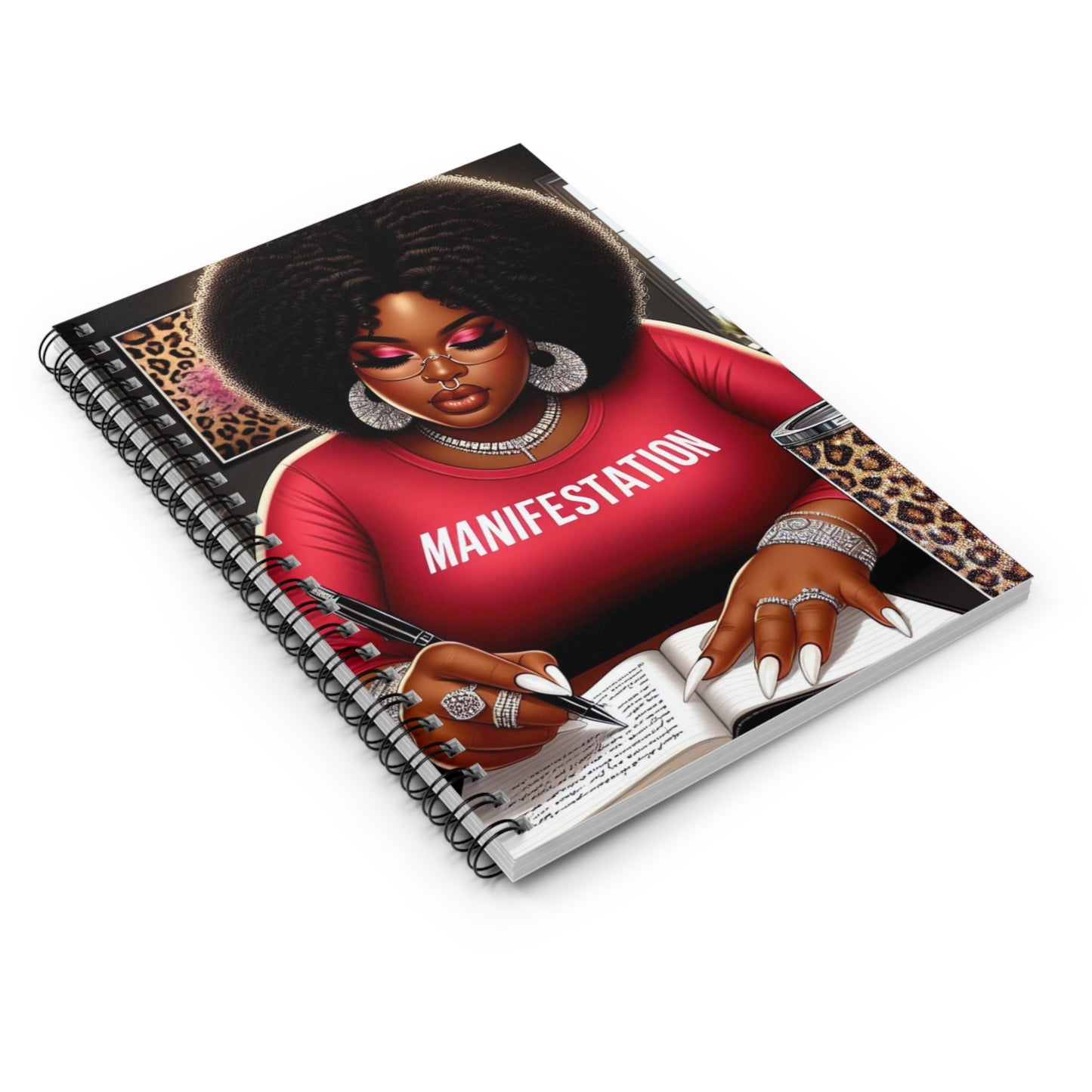 Manifestation Spiral Mini Notebook - Ruled Line