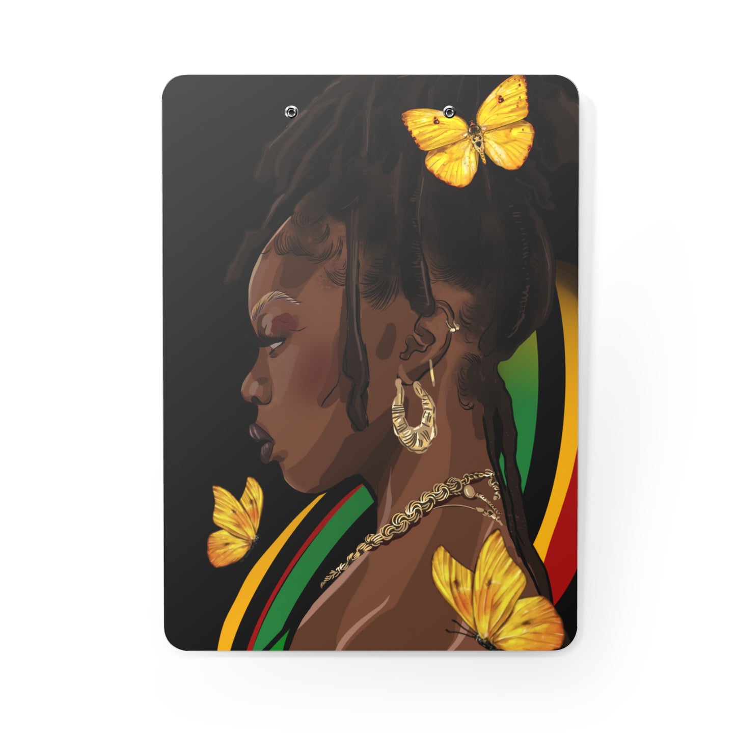 Black History Queen Clipboard