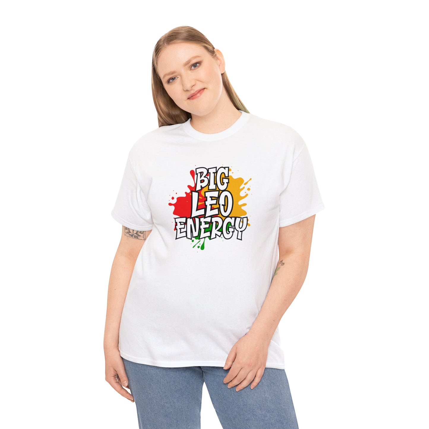 Leo Unisex Heavy Cotton Tee