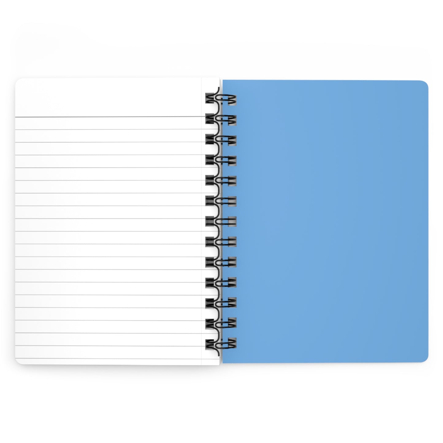 Teacher Life  - Male Spiral Bound Journal - Light Blue