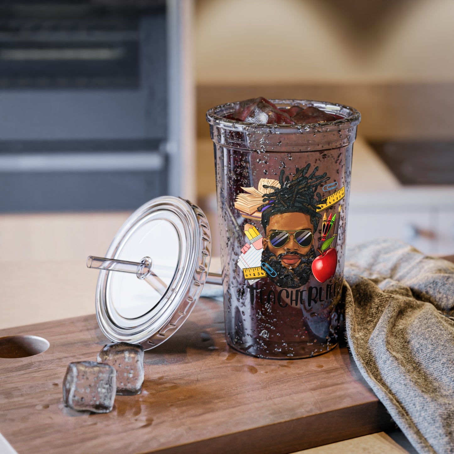 Male Teacher Suave Acrylic Cup