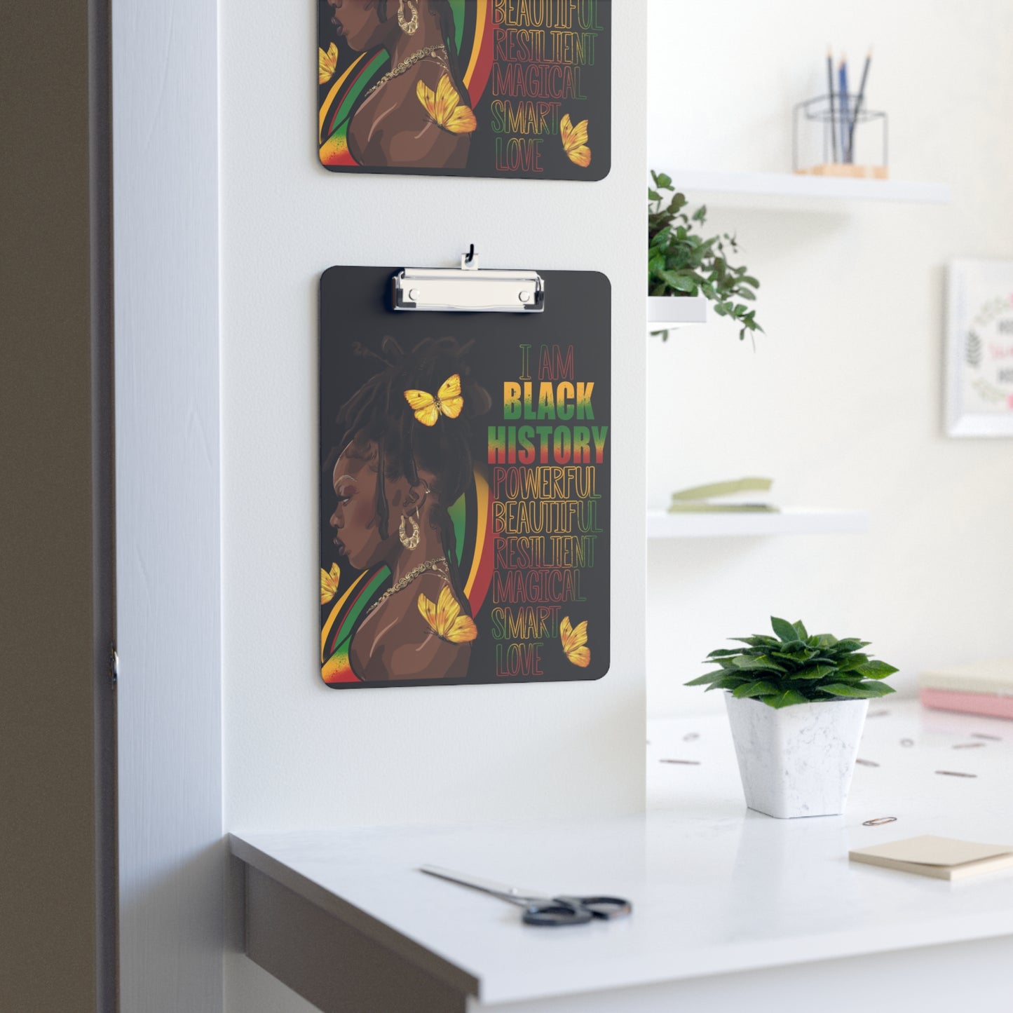 Black History Queen Clipboard