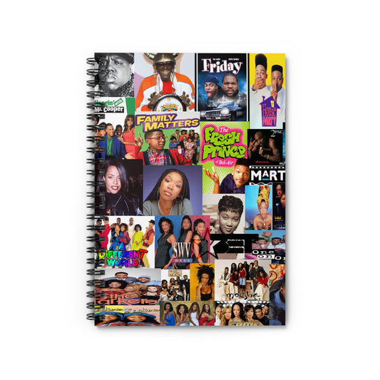 Back in the Day Spiral Notebook - Ruled Line